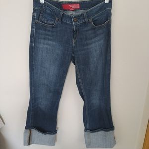 Guess Jeans Cuffed Denim Capri